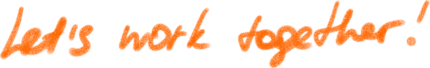 Let's work together!